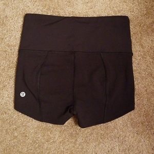 Lululemon Black Compression Shorts 4